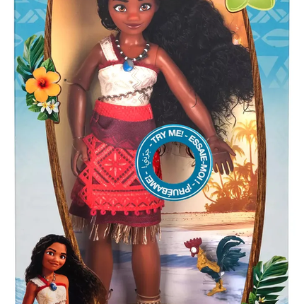 MUÑECA DISNEY PRINCESAS MOANA CANTA