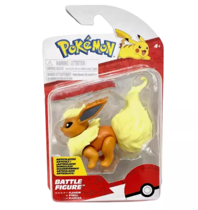 POKEMON  BATTLE FIGURA PACK DE 1 FLAREON