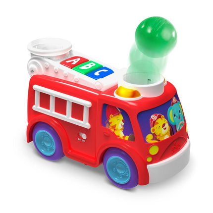ROLL & POP SCHOOL BUS AND FIRE TRUCK ASST