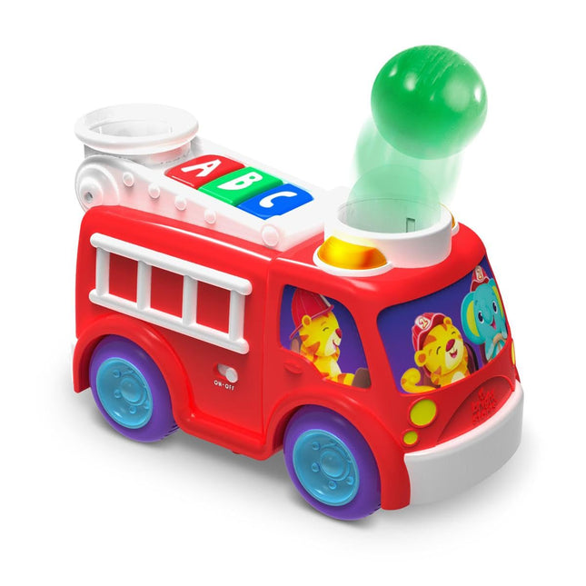 ROLL & POP SCHOOL BUS AND FIRE TRUCK ASST