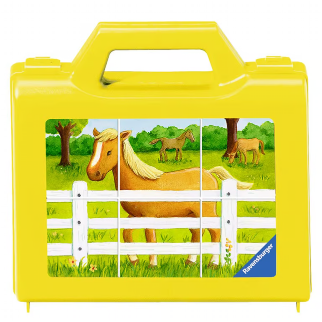 Puzzle cubo Granja