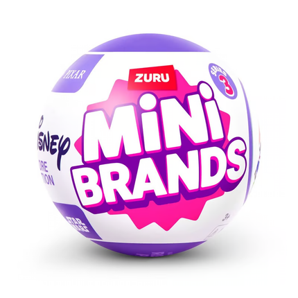 BOLA MINI BRANDS CON 5 SORPRESAS DISNEY SERIE 3