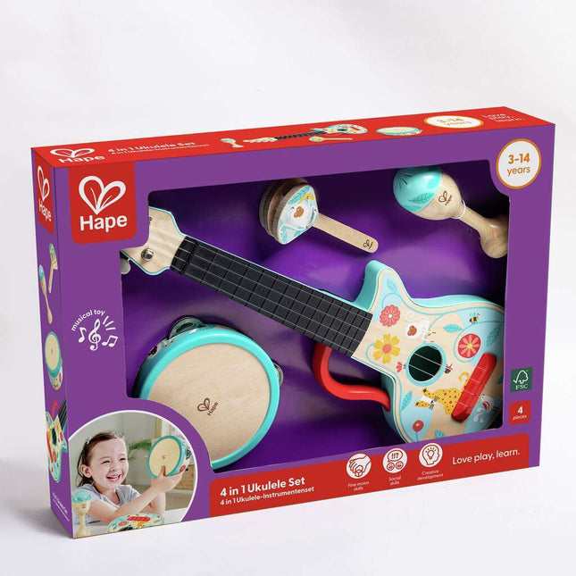 4 in 1 Ukulele Set