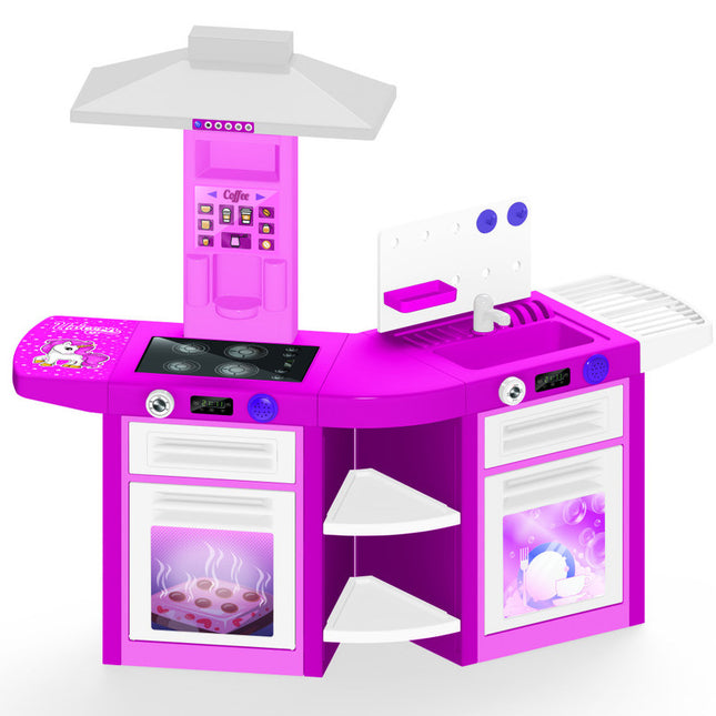 Set De Cocina Doble Unicornio + Accesorios
