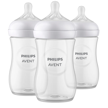 Set 3 Mamaderas Natural 260 ml