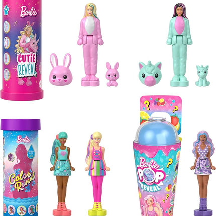 LAT BRB MINI BARBIELAND REVEAL DOLLS BUNDLE - SPRING