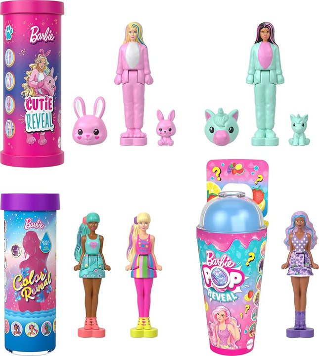 LAT BRB MINI BARBIELAND REVEAL DOLLS BUNDLE - SPRING