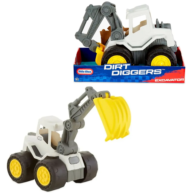 LITTLE TIKES PALA EXCAVADORA 2 EN 1