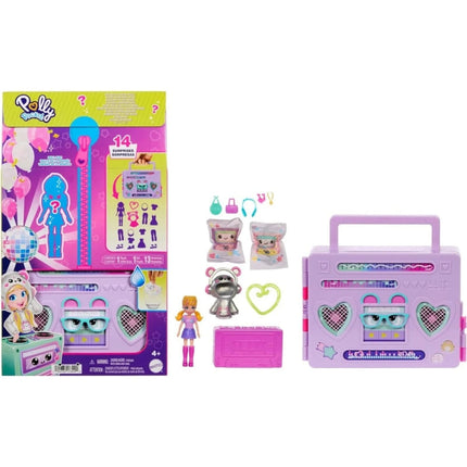Polly Pocket Set de Juego Fiesta Disco Fashion Reveal»