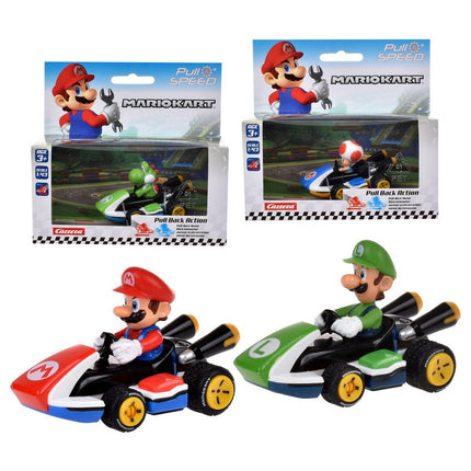 AUTO PULL BACK NINTENDO MARIO KART 8 ESCALA 1:43