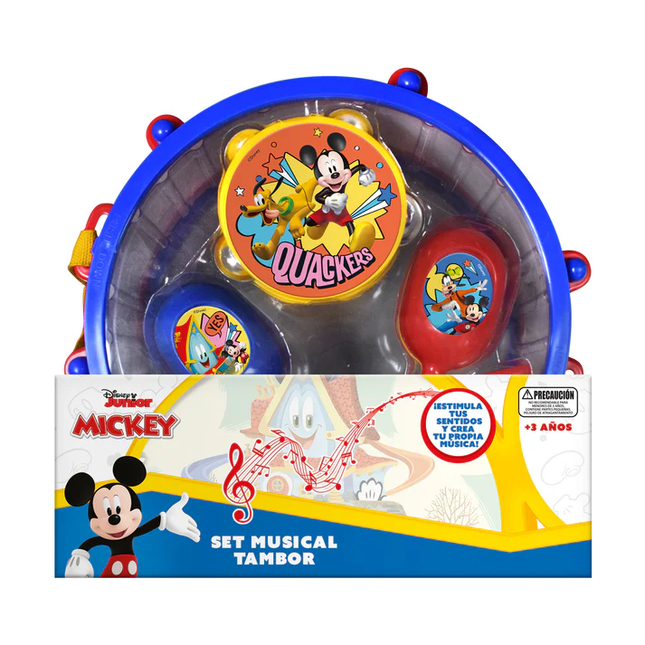 SET MUSICAL EN TAMBOR  MICKEY DISNEY