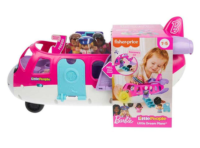 Little People Barbie Juguete Bebes Avion de los Sueños