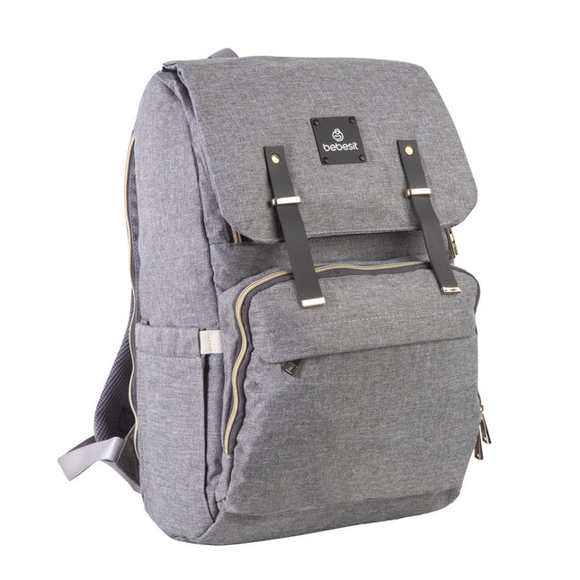 Mochila maternal Gris