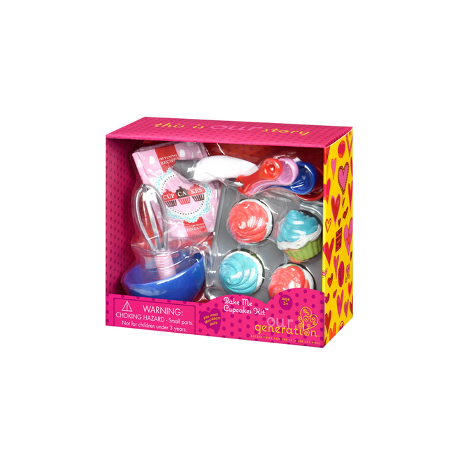 BA OG 3724 Bake Me Cupcakes Kit Fashion Collectibles