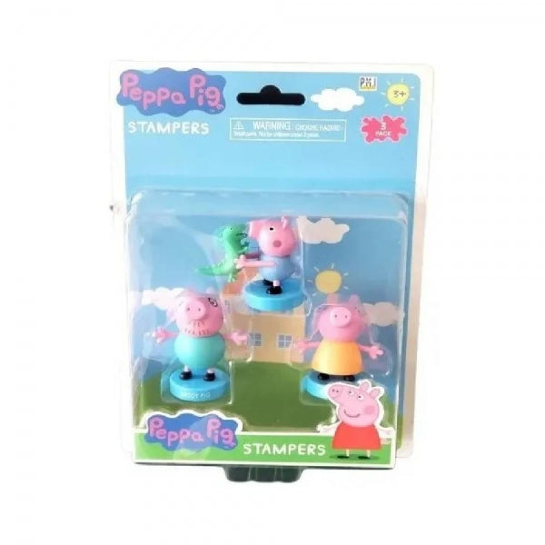 Peppa Pig Timbres 3 Unidades
