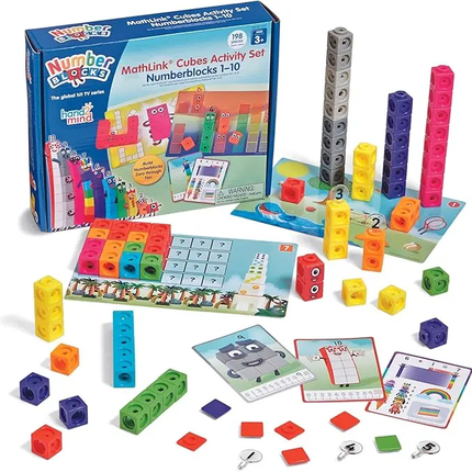 MATHLINK CUBES NUMBERBLOCKS SET 1-10