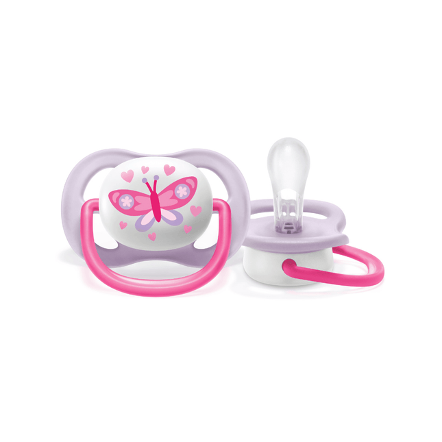 Chupete Ultra Air Collection, Mariposa 0-6m , x1 unidad