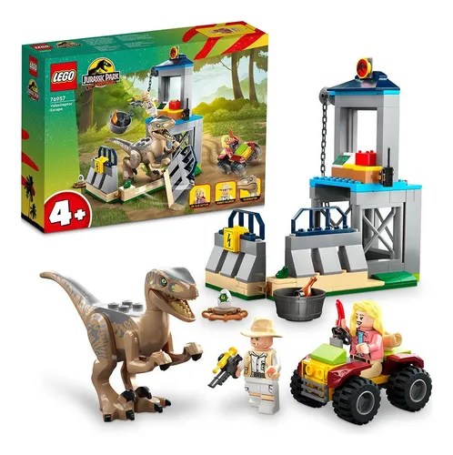 LEGO JURASSIC WORLD ESCAPE DEL VELOCIRRAPTOR