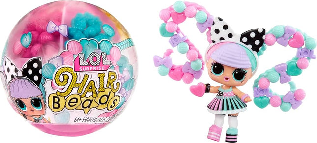 L.O.L. SURPRISE HAIR BEADS TOTS ASST IN PDQ