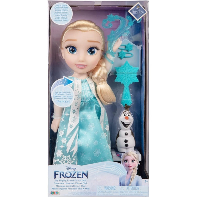 MUÑECA DISNEY FROZEN ELSA CANTA