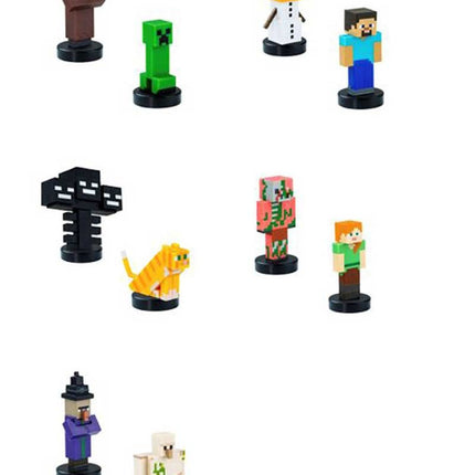 PACK DE 2 FIGURAS SURTIDAS TIMBRE MINECRAFT