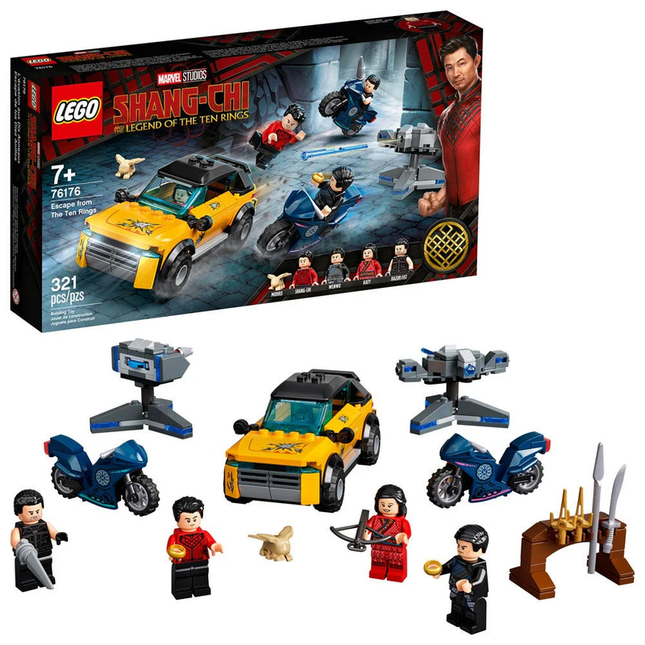 LEGO  SUPER HEROES ESCAPE DE LOS DIEZ ANILLOS