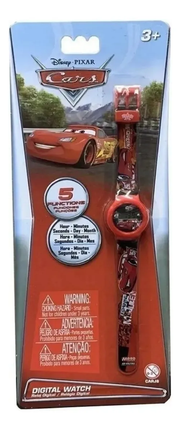 CARS  RELOJ 5 FUNCIONES  LCD