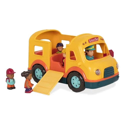 BA Battat Toy 2522 Light y Sound School Bus