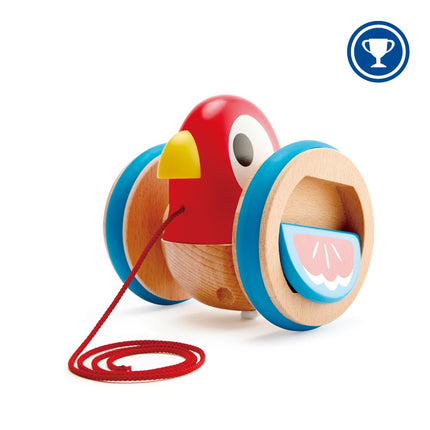 Juego de arrastre pull along bird