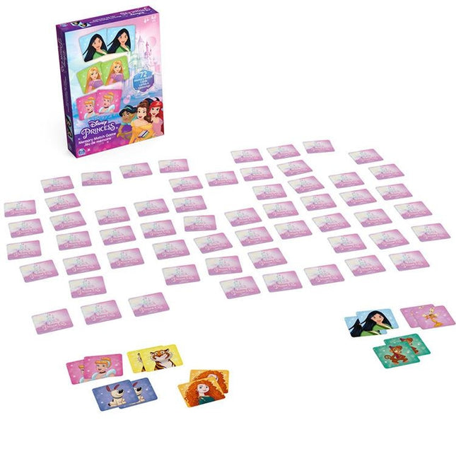 JUEGO MEMORICE PRINCESAS 72 PZS