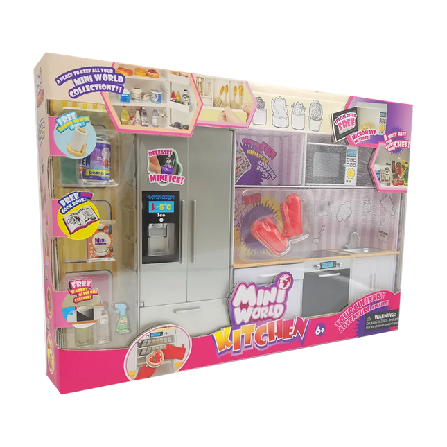 MINI WORLD KITCHEN PLAYSET