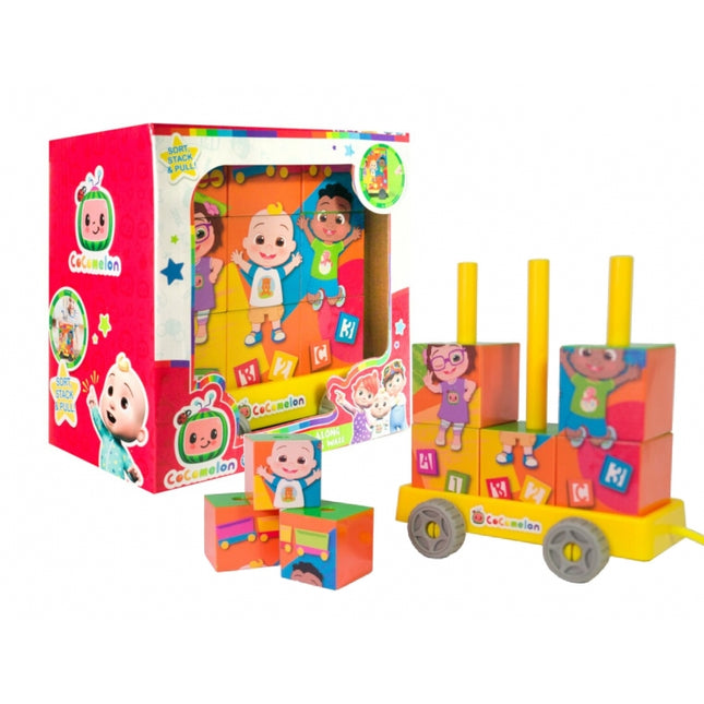 COCOMELON STACKING WALL CUBE CAR