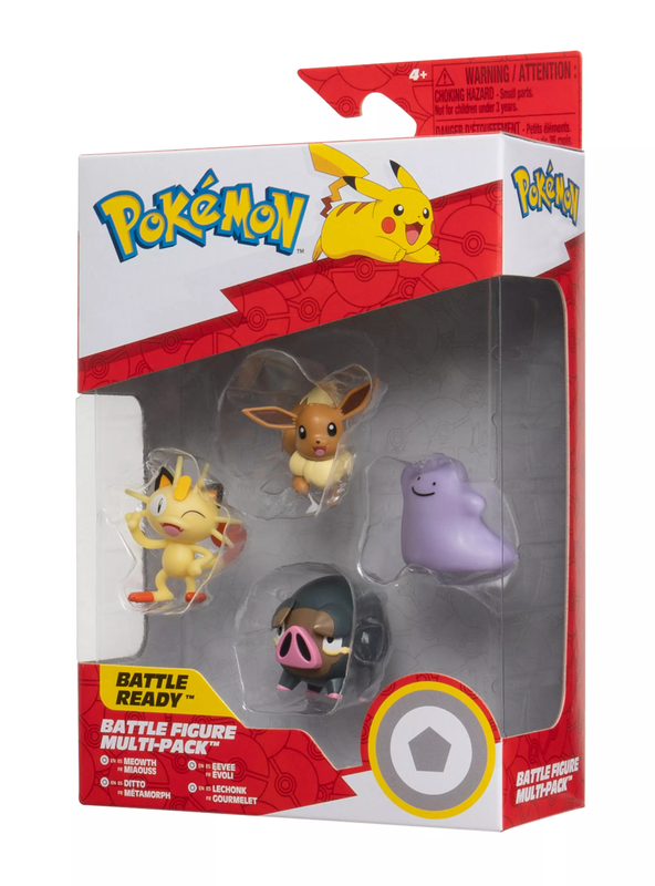 POKEMON  FIGURA BATTLE FIG TYPE PACKS W1