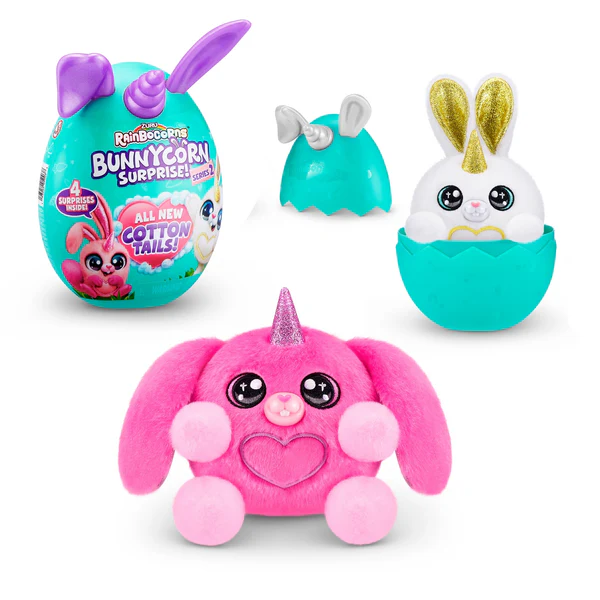 HUEVO SORPRESA BUNNYCORN RAINBOCORNS DE ZURU