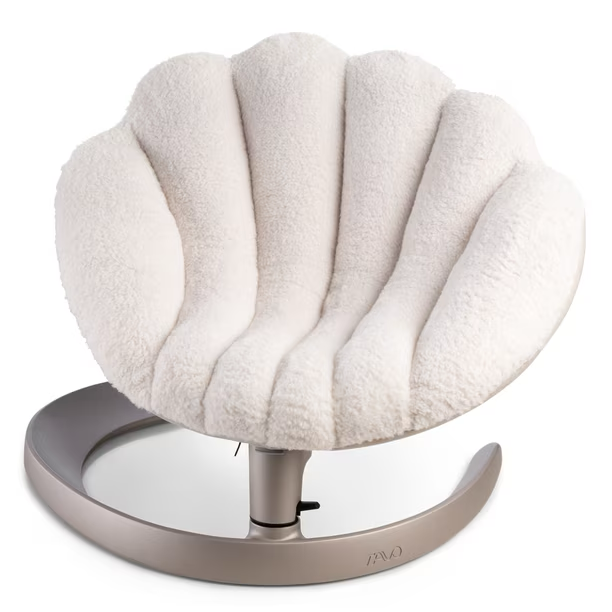 Cama Mascota Oscilante Shell Latte