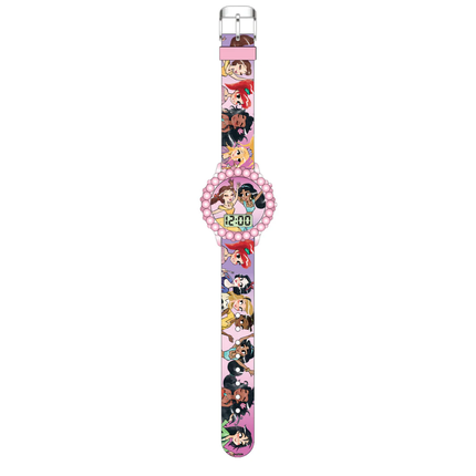 RELOJ PRINCESAS LCD PARPADEANTE ROS2