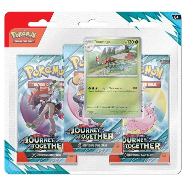 Pokemon TCG Scarlet & Violet Journey Together - 3-
Pack Blister Españo