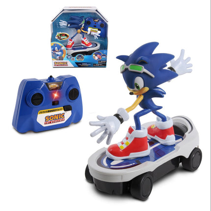 SKATEBOARD RADIO CONTROLADO DE 20 CM CON FIGURA SONIC