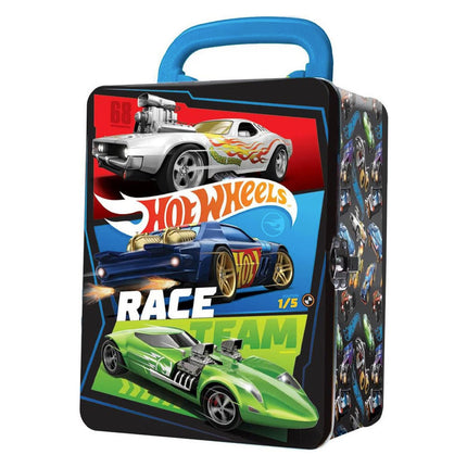 CJA METALICA PORTAUTOS HOTWHEELS DISEÑO C