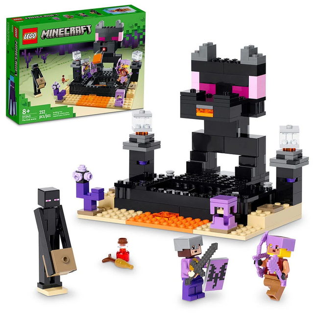 LEGO MINECRAFT EL COMBATE EN EL END