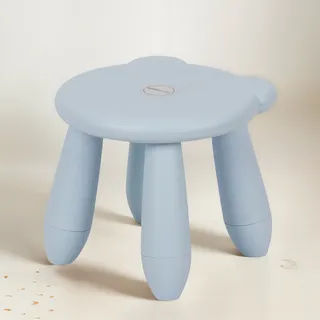 Piso Plástico Celeste para niños 30cm alto - 28cm diametro