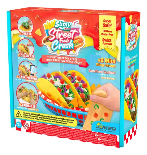 SLIMY DIY STREET FOOD CRUSH MINI - TACOS