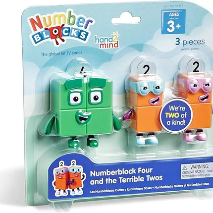 Numberblocks, Figures, Four and the Terrible Twos