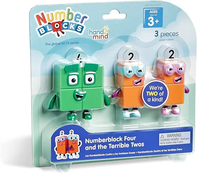 Numberblocks, Figures, Four and the Terrible Twos