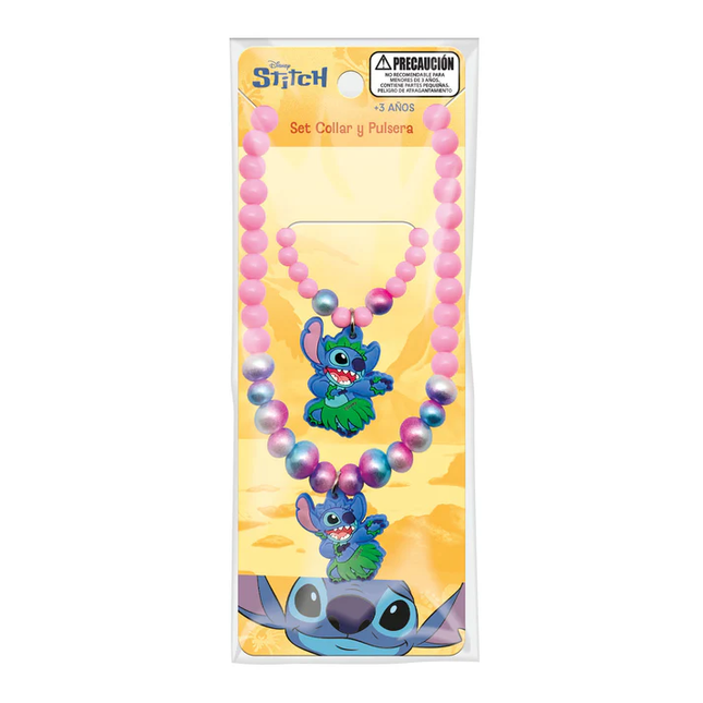 SET DE COLLAR Y PULSERA STITCH