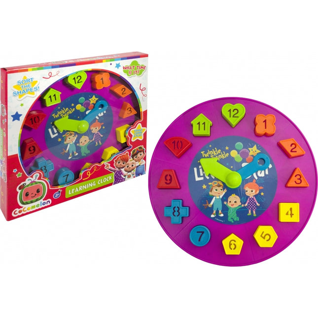 COCOMELON LEARNING CLOCK PK24