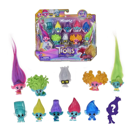 PACK 10 MINI FIGURAS TROLLS