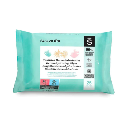 TOALLITAS DERMOHIDRATANTES 25 UDS