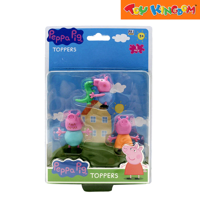 Peppa Pig Pencil Topper Blister 3 Pack