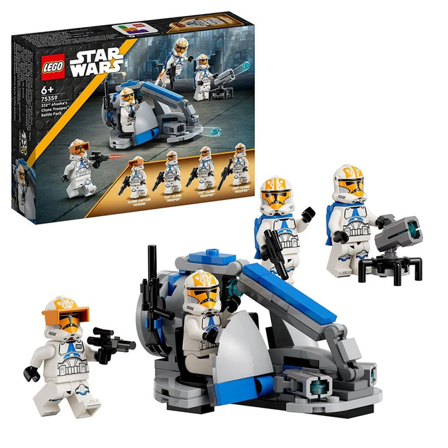 LEGO STAR WARS PACK DE COMBATE: CLON TROOPERS DE LA 332 DE AHSOKA